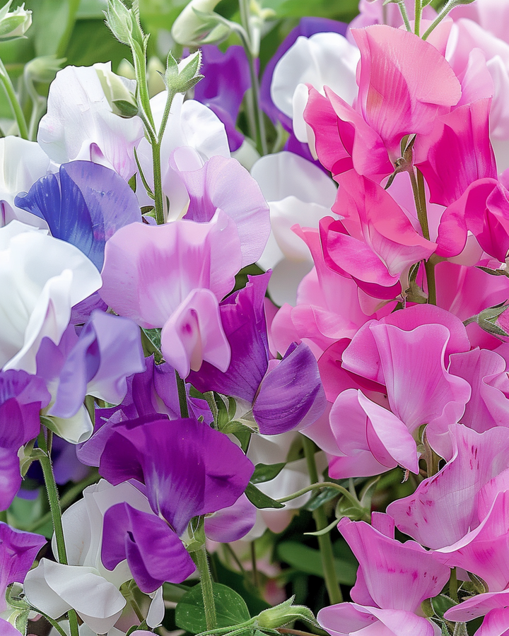 Lugtært Bijou Mixed frø (Lathyrus odoratus) – etårig blomst