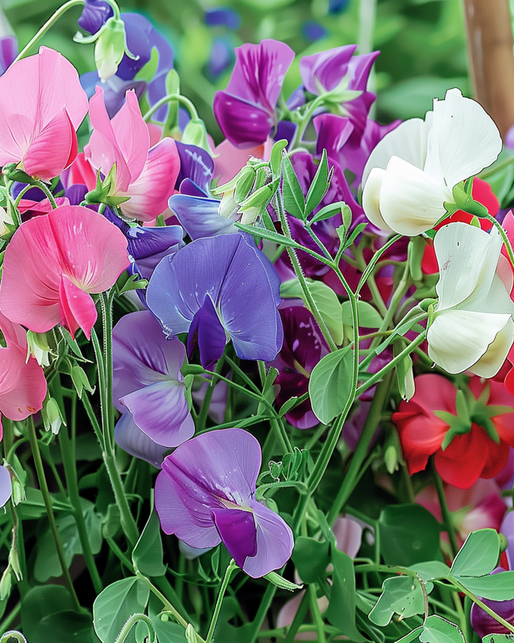 Sweet Pea Royal Family Mixed Climbing frø (Lathyrus odoratus) – enårig klatreplante