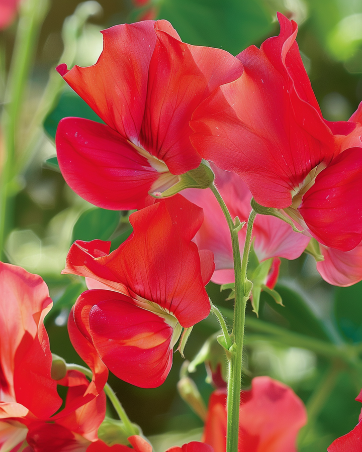 Sweet Pea Royal Family Red frø (Lathyrus odoratus) – enårig blomst