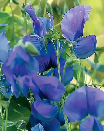 Sweet Pea Royal Family Blue Climbing frø (Lathyrus odoratus) – enårig klatreplante
