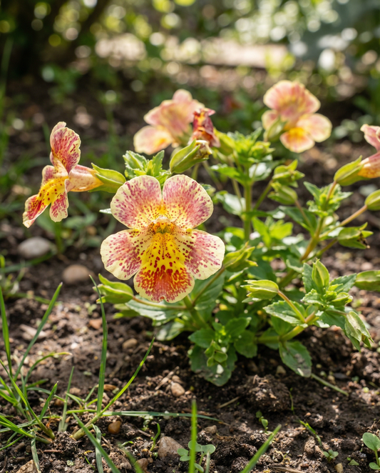 Monkey Queen's Prize (Mimulus hybrida) – etårige blomsterfrø fra SeedsChoice