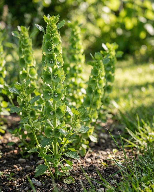 Bells Of Ireland snittblomst (Moluccella laevis) – etårige blomsterfrø fra SeedsChoice
