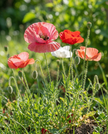 Valmue Mixed Mix frø (Papaver rhoeas) – etårig blomst