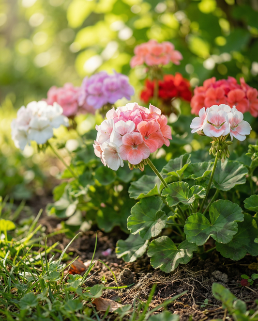 Geranium Magic Beauty F1 (Pelargonium zonale) – etårige blandingsfrø fra SeedsChoice