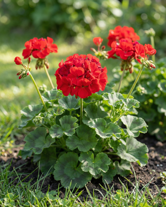 Geranium Mustang F1 (Pelargonium zonale) – etårige frø fra SeedsChoice