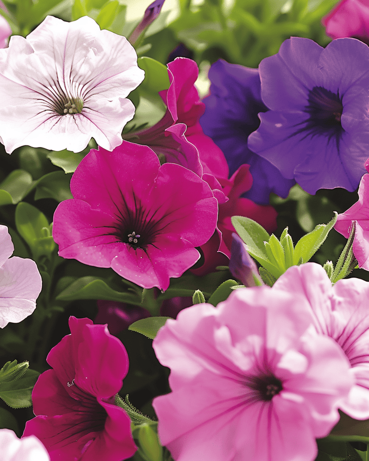 Dwarf Mixed Compact frø (Petunia hybrida) – enårig blomst