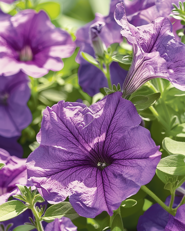 Raadsheer frø (Petunia hybrida) – enårig blomst
