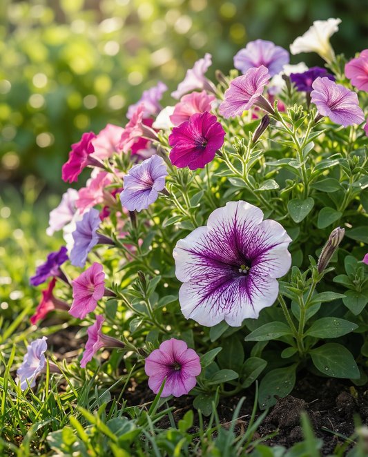 Cascade F1 (Petunia pendula) – frø til etårig blanding fra SeedsChoice