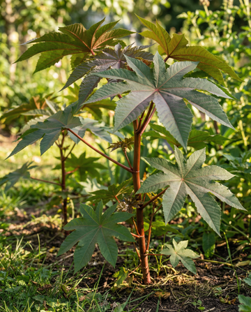 Wonderboom 250 Cm (Ricinus communis) – frø til enårige blomster fra SeedsChoice