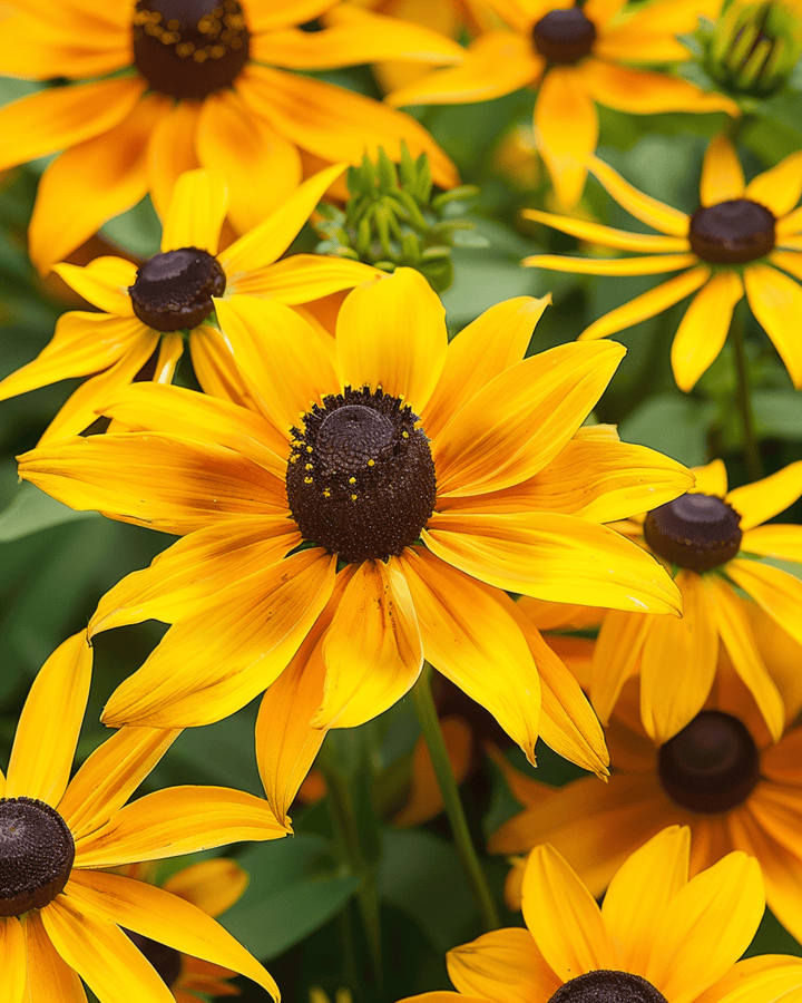Keglblomst Gloriosa Daisy frø (Rudbeckia hirta) – enårig blomst