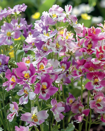 Fattigmands orkidé Angel Wings frø (Schizanthus wisetonensis) – etårig