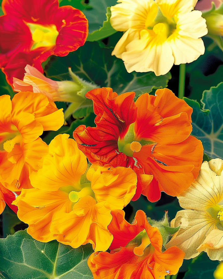 Blomsterkarse Jewel frø (Tropaeolum majus) – enårig