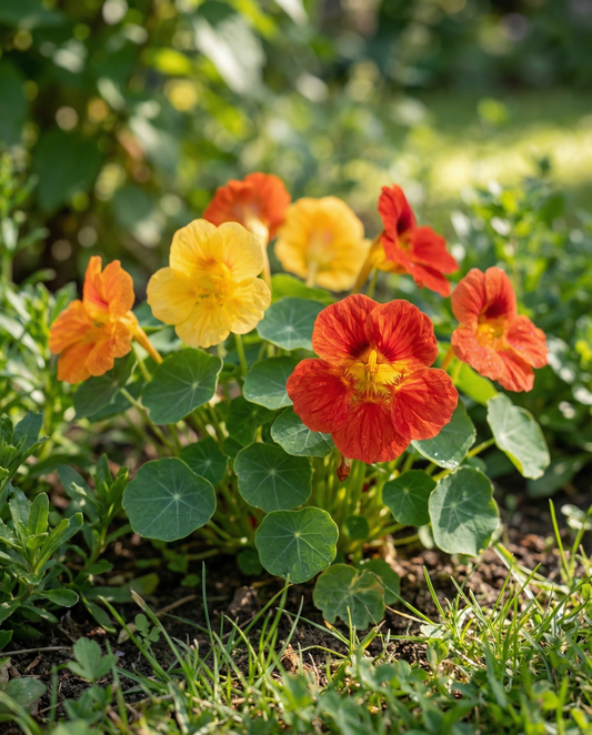 Blomsterkarse Jewel (Tropaeolum majus) – etårige frø fra SeedsChoice