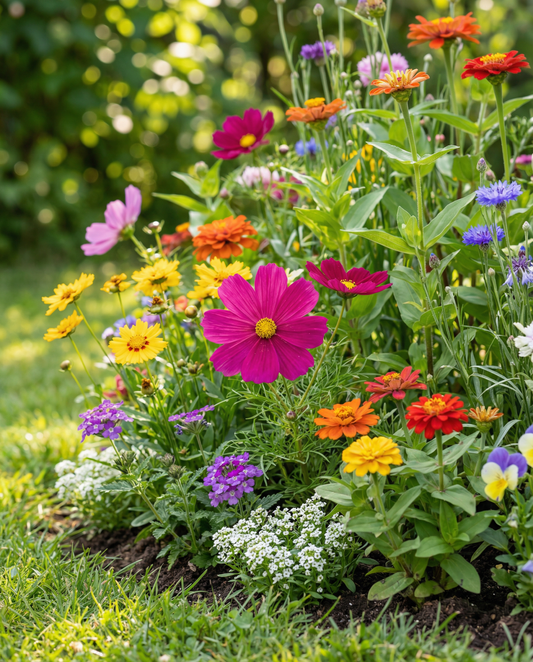 Sommerblomster Mix 20 To 80 Cm Height – enårige blomsterfrø fra SeedsChoice