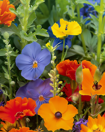 Spiselig mix til retter og dekoration frø – ettårig blomst