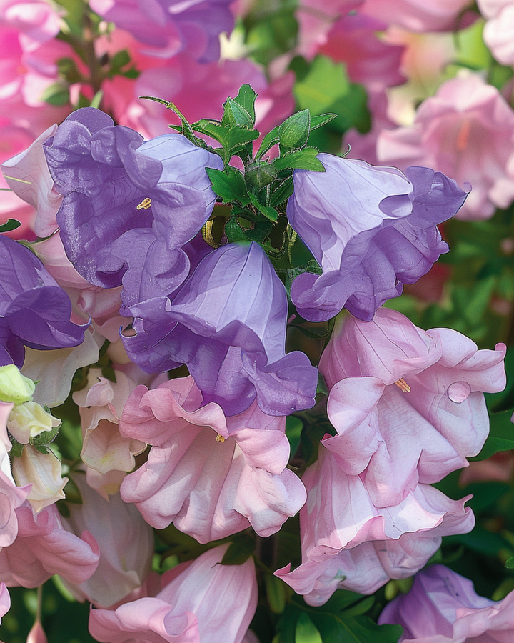 Canterbury Bells Mixed frø (Campanula medium) – toårig blomsterblanding