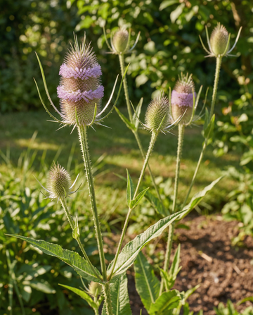 Kardeborre (Dipsacus sativus) – toårige blomsterfrø fra SeedsChoice