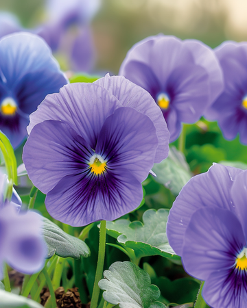Stedmoder Celestial frø (Viola wittrockiana) – toårig blomst