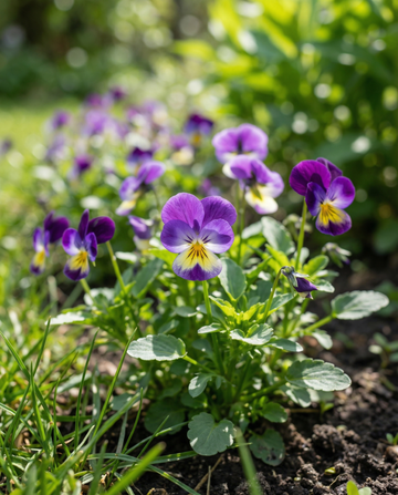 Johnny Jump Up (Viola cornuta) – frø til toårige blomster fra SeedsChoice