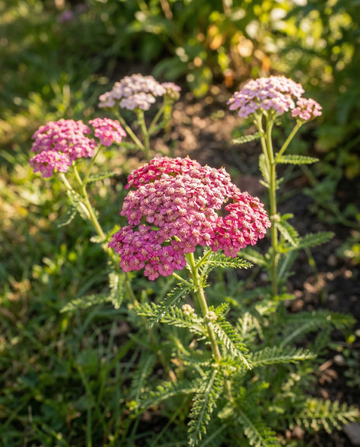 Røllike Cerise Queen (Achillea millefolium) – flerårige frø fra SeedsChoice
