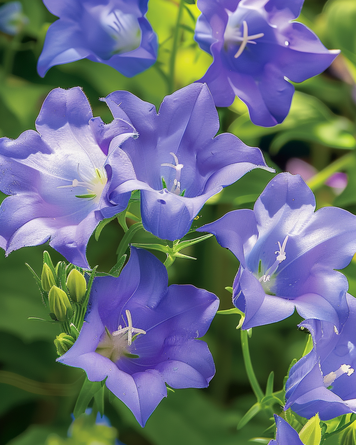 Blå frø (Campanula carpatica) – flerårig blomst