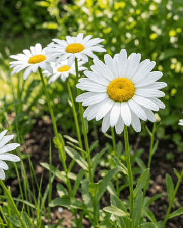 Shasta Daisy May Queen White (Leucanthemum × superbum) – flerårige frø fra SeedsChoice