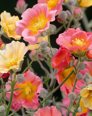 Solrose Mixed Colors frø (Helianthemum mutabile) – flerårig mix