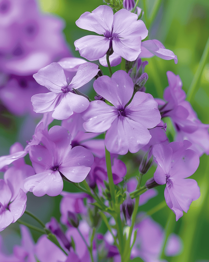 Aftenstjerne violet frø (Hesperis matronalis) – flerårig grøntsag