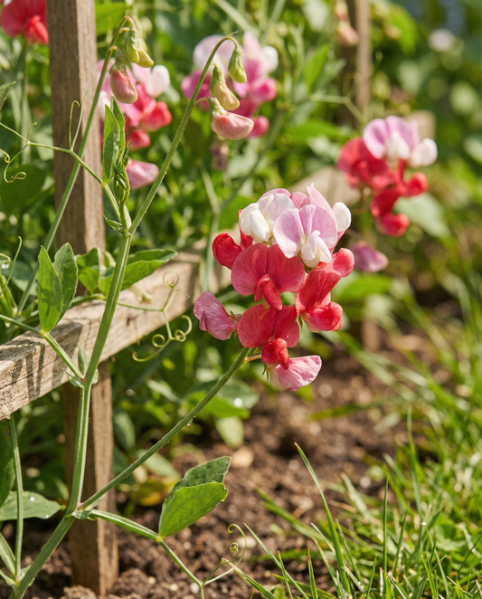 Lugtært Mixed (Lathyrus latifolius) – frø til flerårige blomster fra SeedsChoice