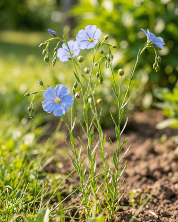 Blå hør (Linum perenne) – frø til flerårige blomster fra SeedsChoice