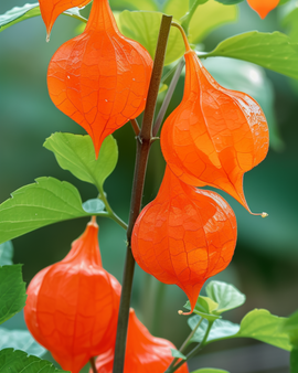 Chinese Lantern Seeds Physalis Alkekengi Perennial Flower