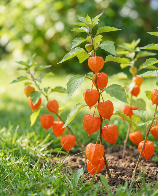 Lampionplante (Physalis alkekengi) – flerårige blomsterfrø fra SeedsChoice