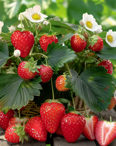 Jordbærfrø Rainbow Treasure F1 (Fragaria ananassa) – flerårig