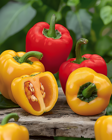 Baby sød peber Tinkerbell F1 Mix frø (Capsicum annuum) – enårigt grøntsag