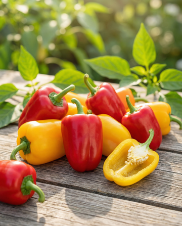 Baby sød peber Tinkerbell F1 Mix (Capsicum annuum) – enårigt grøntsagsfrø fra SeedsChoice