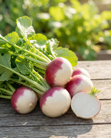 Turnip Nancy (Brassica rapa) – etårige grøntsagsfrø fra SeedsChoice