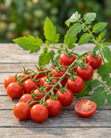 Kirsebærtomat Super Sweet 100 F1 (Solanum lycopersicum) – etårigt grønsagsfrø fra SeedsChoice