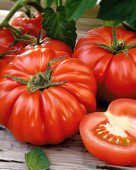 Tomat Marmande frø Solanum lycopersicum ettårig sort