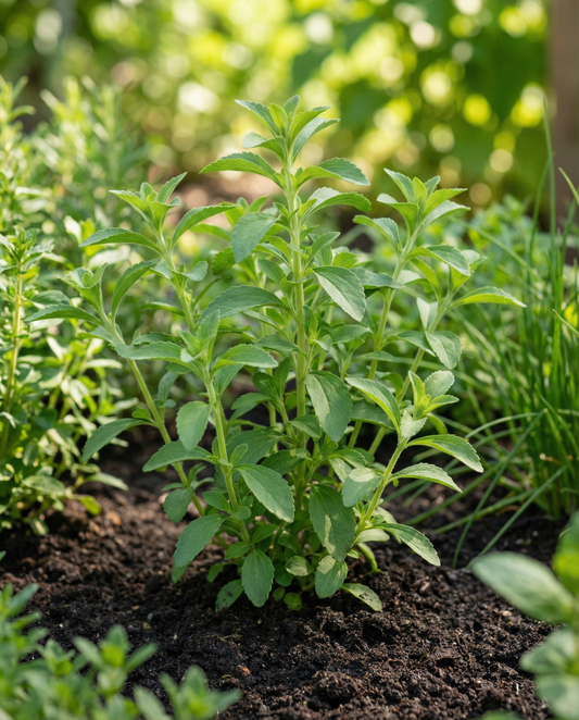 Sugarleaf (Stevia rebaudiana) – frø til flerårig urt fra SeedsChoice