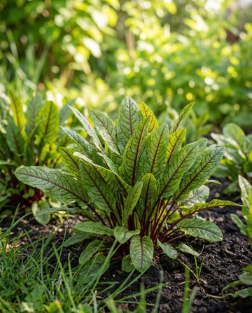 Rødåret syre (Rumex sanguineus) – frø til flerårig urt fra SeedsChoice