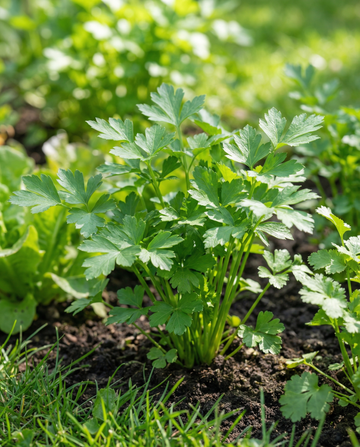 Persille Amsterdamse Snij (Petroselinum crispum) – etårige urtfrø fra SeedsChoice