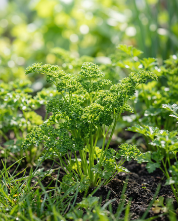 Kruset persille Bravour (Petroselinum crispum) – frø til etårig urt fra SeedsChoice