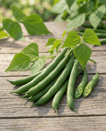 Buskbønner Miracle (Phaseolus vulgaris) – etårlige grøntsagsfrø fra SeedsChoice