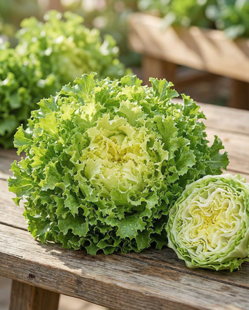 Kruset endivie frisée (Cichorium endivia) – frø til etårig grøntsag fra SeedsChoice