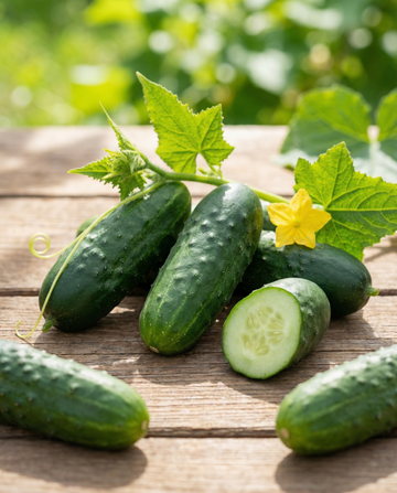 Gherkin Hokus Pickling Cucumber (Cucumis sativus) – annual vegetable seeds from SeedsChoice