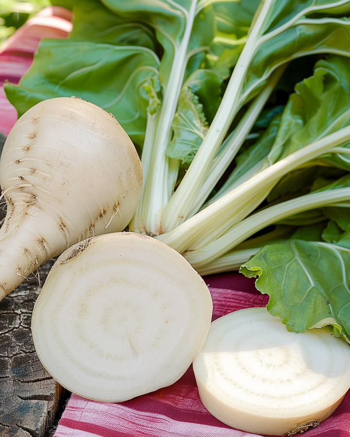 Hvid rødbede Albina Vereduna frø (Beta vulgaris) – ettårig grøntsag