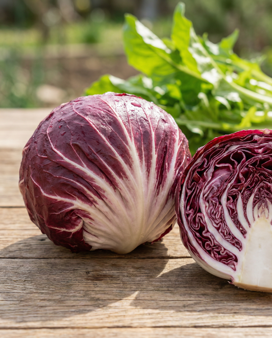 Radicchio Rossa Di Chioggia (Cichorium intybus) – frø til enårige grøntsager fra SeedsChoice