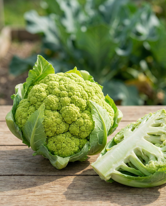 Grøn blomkål White Gold F1 (Brassica oleracea) – ettårige grønsagsfrø fra SeedsChoice