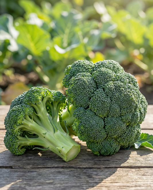 Broccoli Calabria Natalino (Brassica oleracea) – etårige grøntsagsfrø fra SeedsChoice