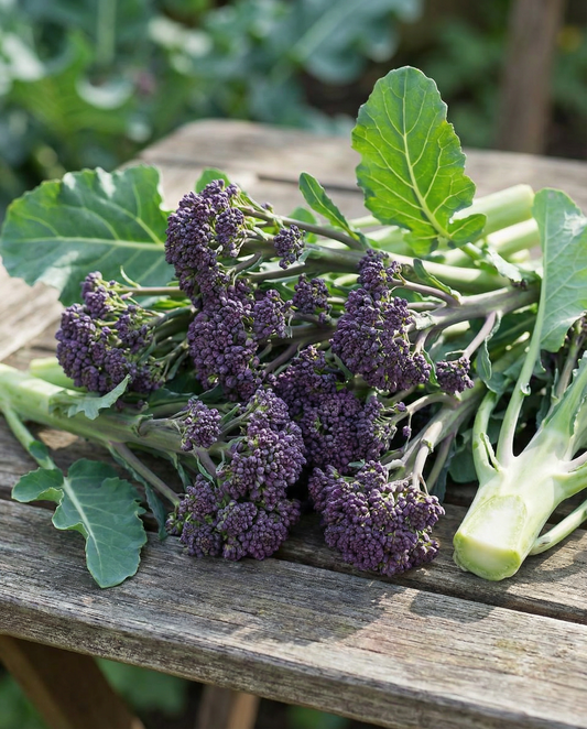 Lilla spirende sommerbroccoli (Brassica oleracea) – etårige spiringsfrø fra SeedsChoice